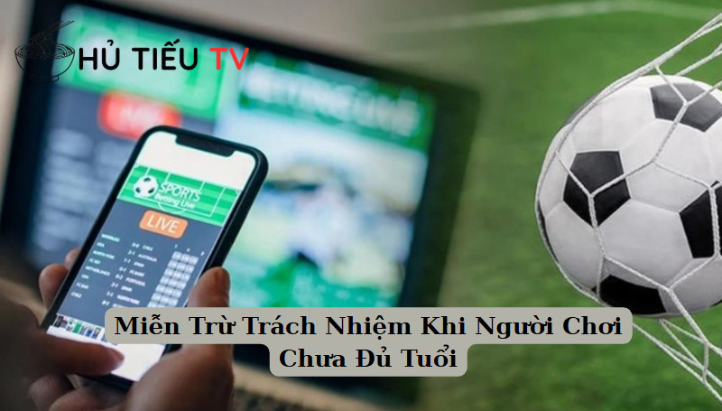 Miễn Trừ Trách Nhiệm Khi Người Chơi Chưa Đủ Tuổi